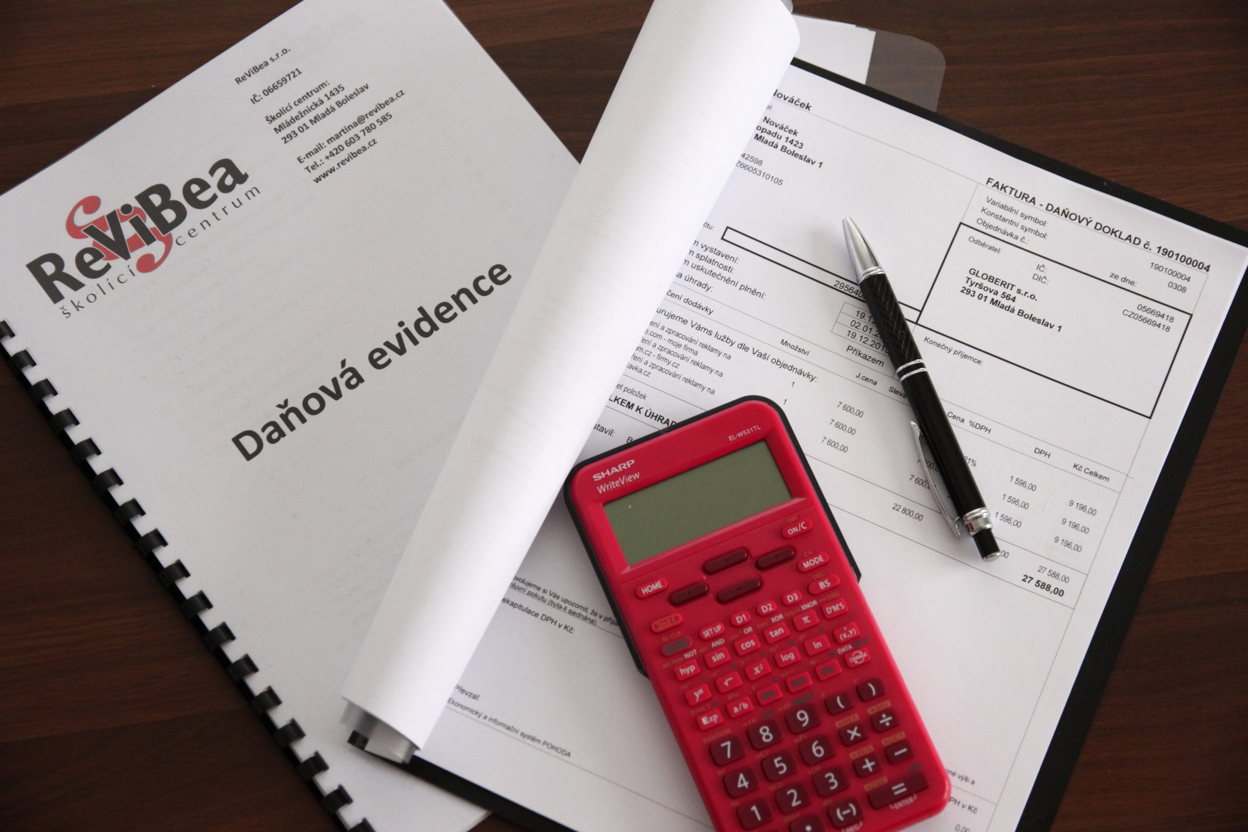 Rekvalifikační kurz - Daňová evidence