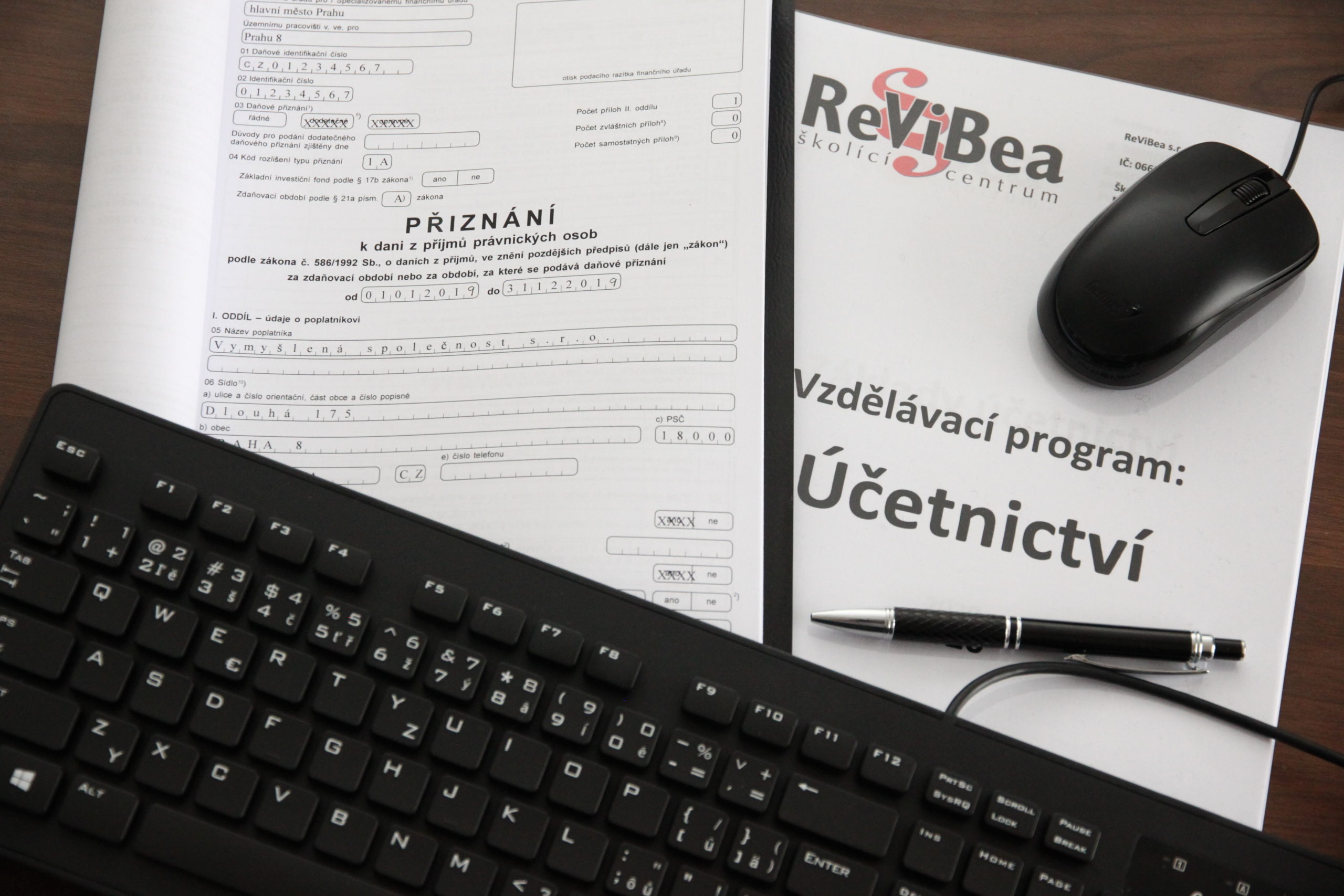 Rekvalifikační kurz - Účetnictví s využitím výpočetní techniky